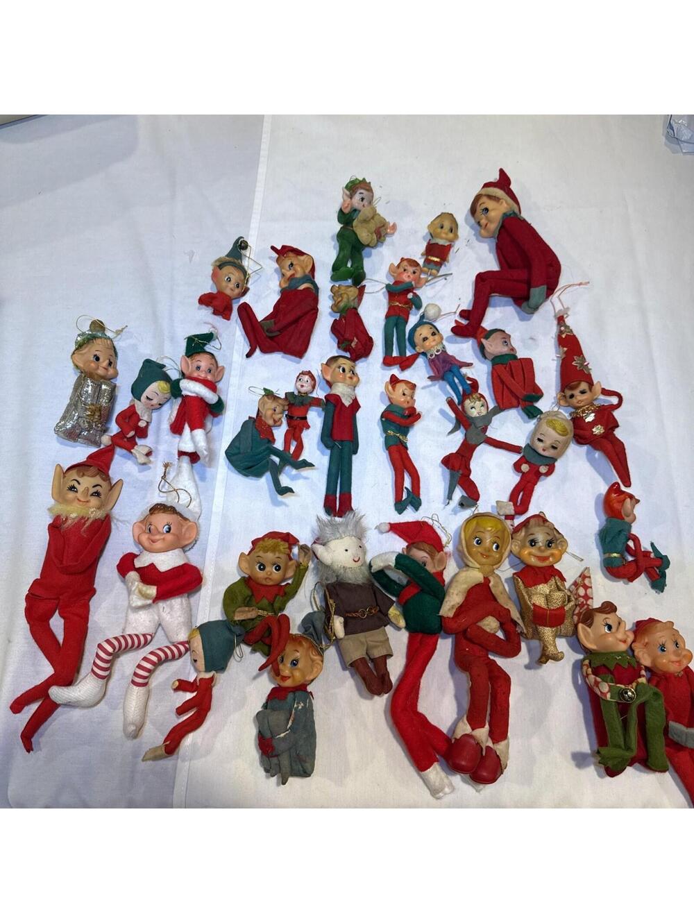 Lot Of  31 Vintage Rare Pixie Elves Some Knee Huggers Japan? P96